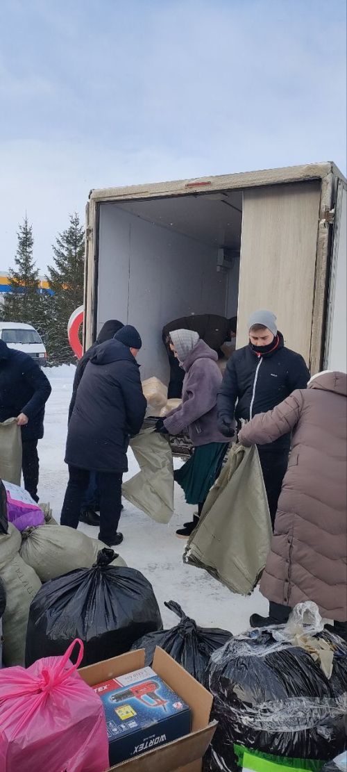 Из Кайбицкого района в зону спецоперации отправлена очередная партия гуманитарной помощи