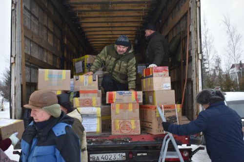 Из Кайбицкого района в зону спецоперации отправлена очередная партия гуманитарной помощи