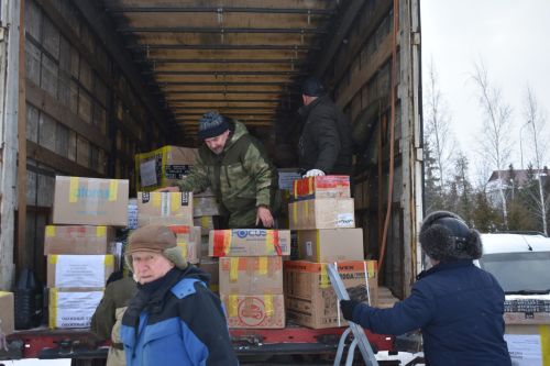 Из Кайбицкого района в зону спецоперации отправлена очередная партия гуманитарной помощи