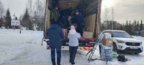 Из Кайбицкого района в зону спецоперации отправлена очередная партия гуманитарной помощи