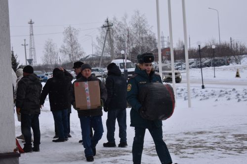 Из Кайбицкого района в зону спецоперации отправлена очередная партия гуманитарной помощи