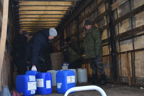 Из Кайбицкого района в зону спецоперации отправлена очередная партия гуманитарной помощи
