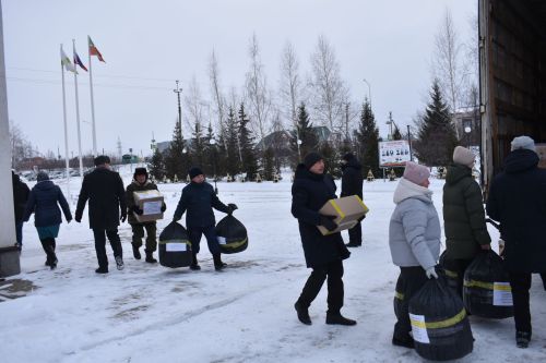 Из Кайбицкого района в зону спецоперации отправлена очередная партия гуманитарной помощи