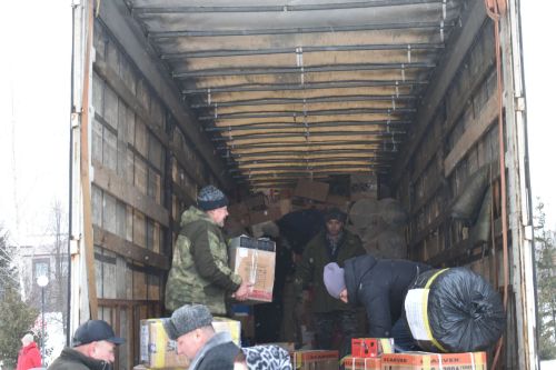 Из Кайбицкого района в зону спецоперации отправлена очередная партия гуманитарной помощи