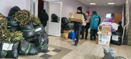Из Кайбицкого района в зону спецоперации отправлена очередная партия гуманитарной помощи