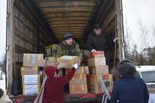 Из Кайбицкого района в зону спецоперации отправлена очередная партия гуманитарной помощи