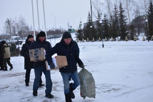 Из Кайбицкого района в зону спецоперации отправлена очередная партия гуманитарной помощи