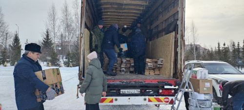 Из Кайбицкого района в зону спецоперации отправлена очередная партия гуманитарной помощи