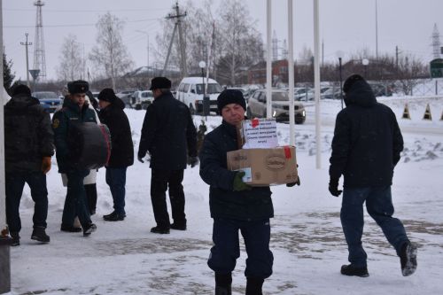 Из Кайбицкого района в зону спецоперации отправлена очередная партия гуманитарной помощи