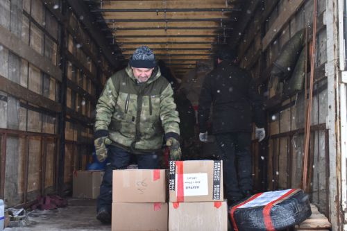 Из Кайбицкого района в зону спецоперации отправлена очередная партия гуманитарной помощи