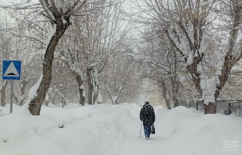 В Татарстане 19 декабря ожидается снег, гололедица и порывистый ветер