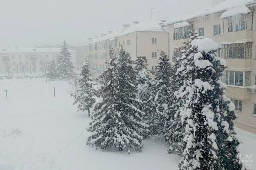 От −1 до −6, умеренный снег и гололедица ожидаются в Татарстане 22 декабря