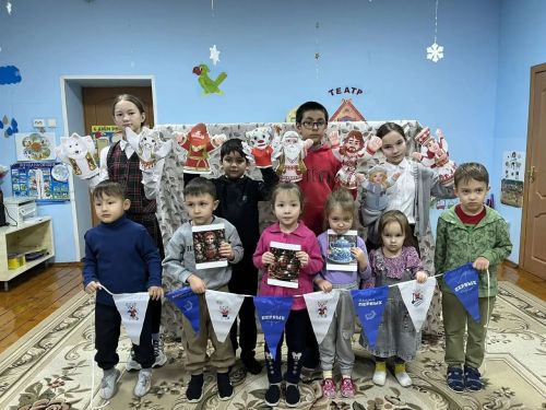 Воспитанники пилотного детского сада «Аленушка» посмотрели замечательный спектакль!