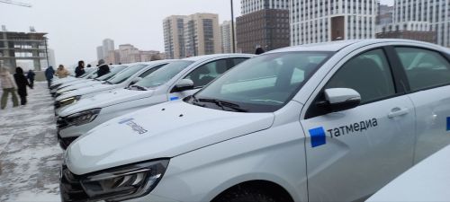 Редакция газеты «Кайбицкие зори» получила новый служебный автомобиль
