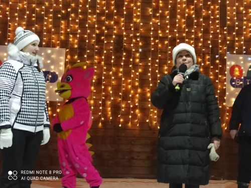 В Кайбицах состоялось открытие главной елки района