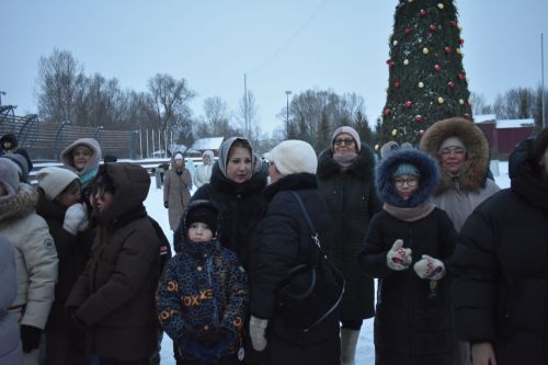 В Кайбицах состоялось открытие главной елки района