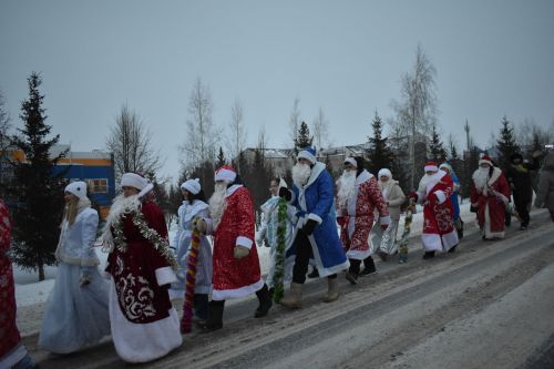 В Кайбицах состоялось открытие главной елки района
