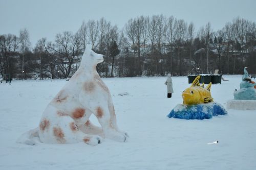 В Кайбицах состоялось открытие главной елки района