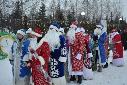 В Кайбицах состоялось открытие главной елки района