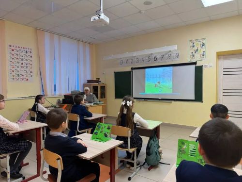 В Кушманской школе прошло занятие в рамках федерального проекта «Разговоры о важном».