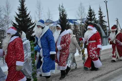 В Кайбицах состоялось открытие главной елки района