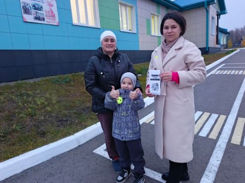 В акции, проведенной воспитателем Кушманского детского сада Дилярой Насрутдиновой, участвовали мама с сыном Гузель и Салават Гилязовы