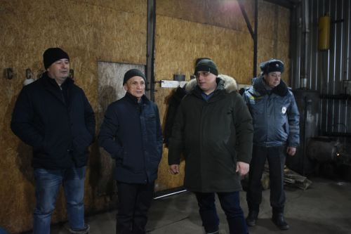 В Кайбицком районе проверили постановку техники на зимнее хранение