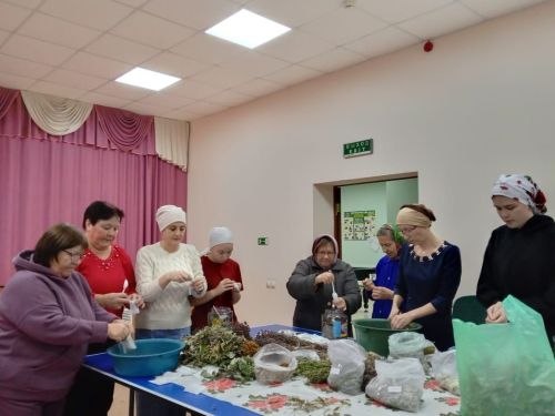В селах Кайбицкого района готовятся к отправке гуманитарного груза