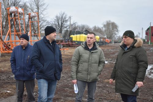 В Кайбицком районе проверили постановку техники на зимнее хранение