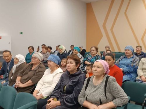 Борындык авылында маскировка челтәре үрүчеләр белән район башлыгы урынбасары очрашты