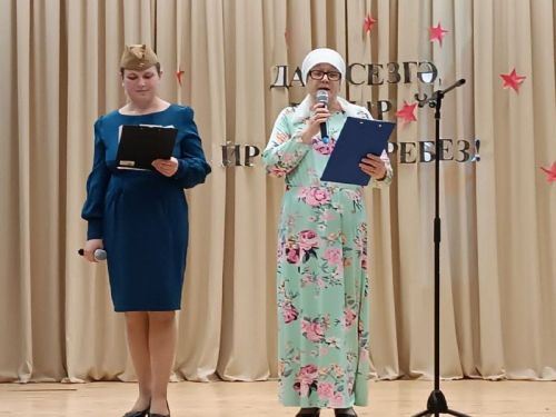 Борындык авылында маскировка челтәре үрүчеләр белән район башлыгы урынбасары очрашты
