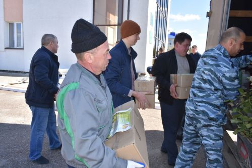 Кайбычтан махсус операция зонасына чираттагы гуманитар ярдәм озатылды