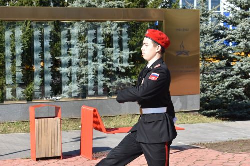 Кайбыч укучылары стройда йөрү осталыгын күрсәтте