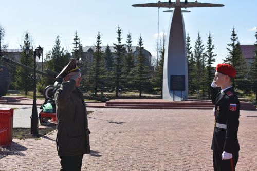 Кайбыч укучылары стройда йөрү осталыгын күрсәтте