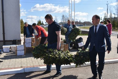 Кайбычтан махсус операция зонасына чираттагы гуманитар ярдәм озатылды