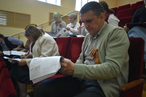 Кайбичане написали Диктант Победы