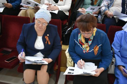 Кайбичане написали Диктант Победы