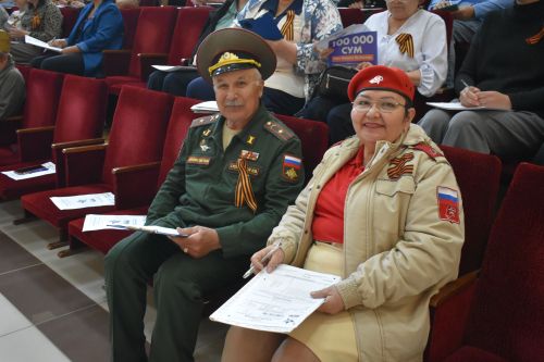 Кайбичане написали Диктант Победы