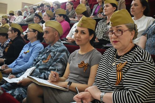 Кайбичане написали Диктант Победы