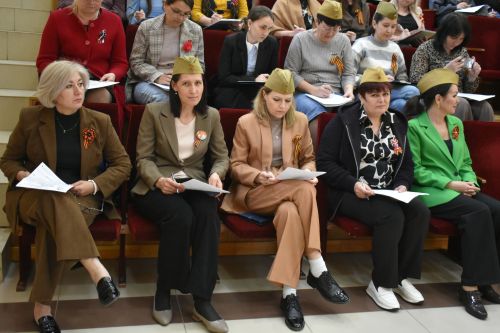 Кайбичане написали Диктант Победы