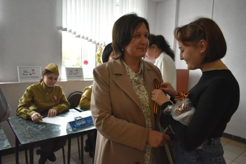Кайбичане написали Диктант Победы