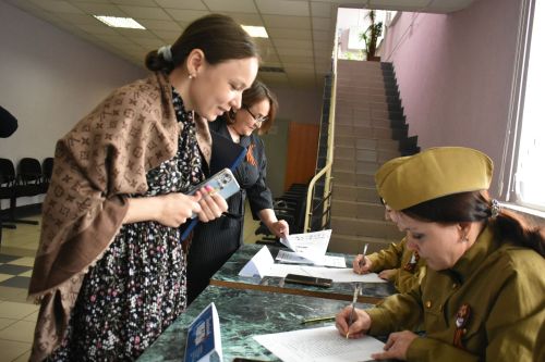 Кайбичане написали Диктант Победы