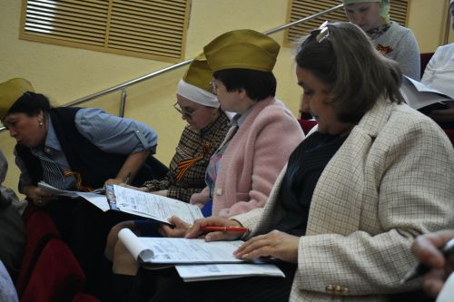 Кайбичане написали Диктант Победы