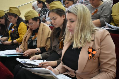 Кайбичане написали Диктант Победы