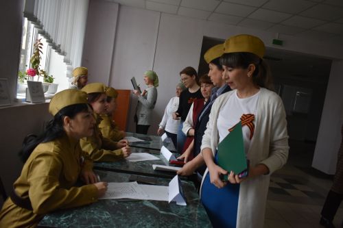 Кайбичане написали Диктант Победы