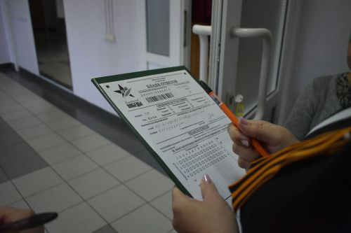 Кайбичане написали Диктант Победы