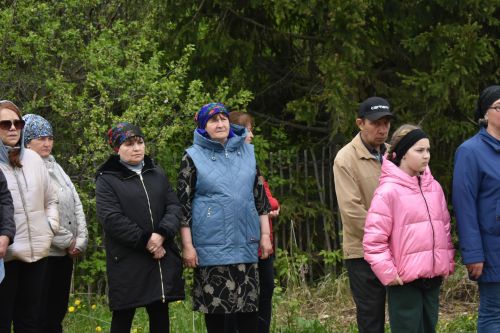 Байморза авылында махсус хәрби операция зонасында һәлак булган авылдашлары белән хушлаштылар