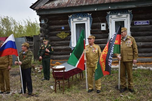 Байморза авылында махсус хәрби операция зонасында һәлак булган авылдашлары белән хушлаштылар