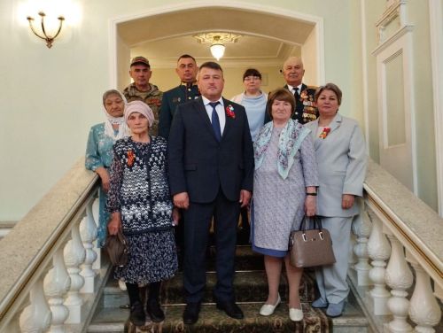 Накануне 9 Мая делегация Кайбицкого района побывала на правительственном торжестве