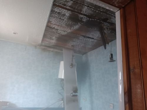 В селе Малые Кайбицы произошёл пожар